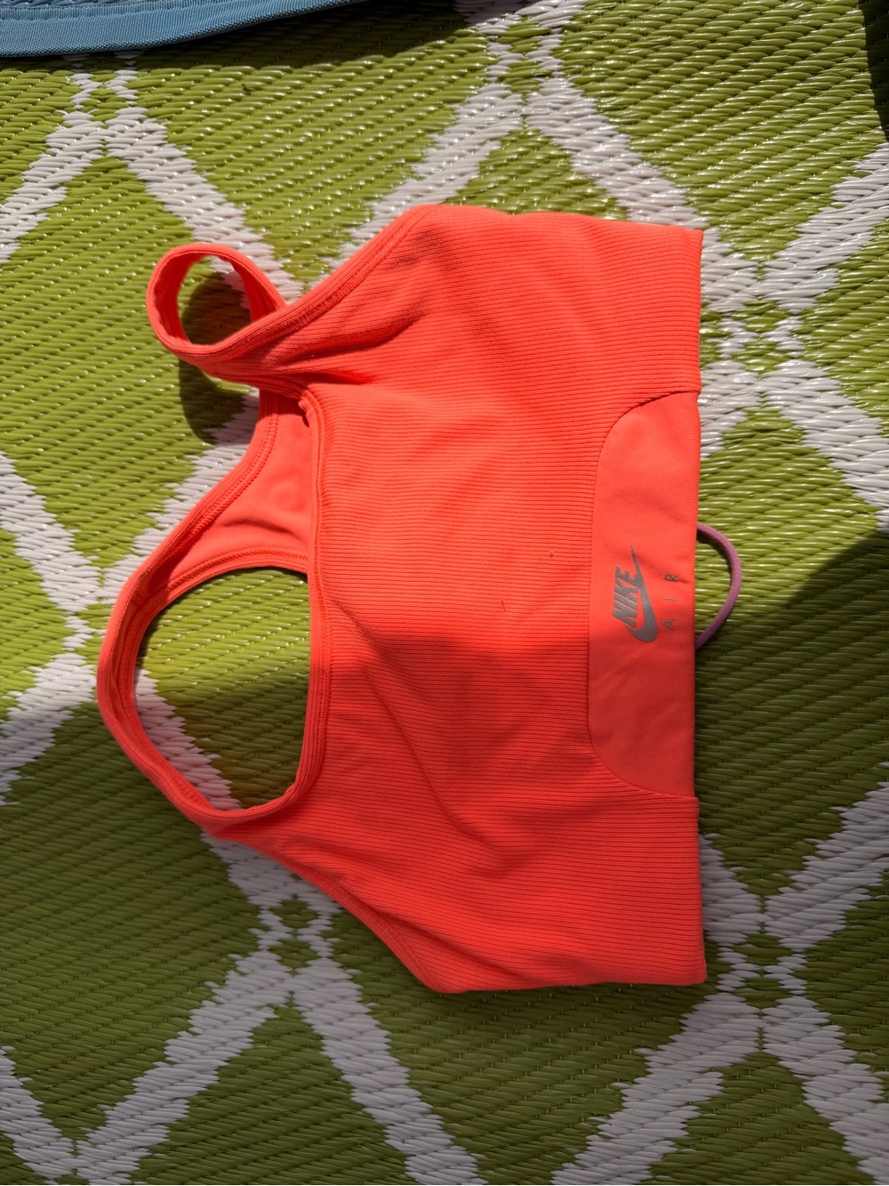 Nike Bright Coral Racerback Sports Bra